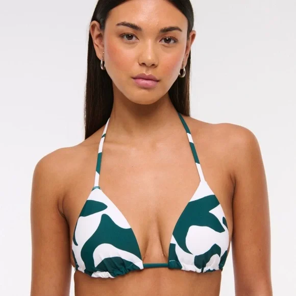 halter string triangle bikini top - Picture 5 of 8